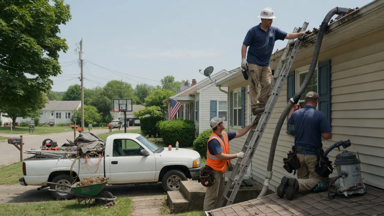Gutter Installation in Drums, PA near me